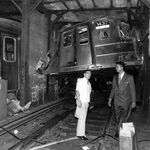 A 4 train derailed at Union Square on August 28, 1991 